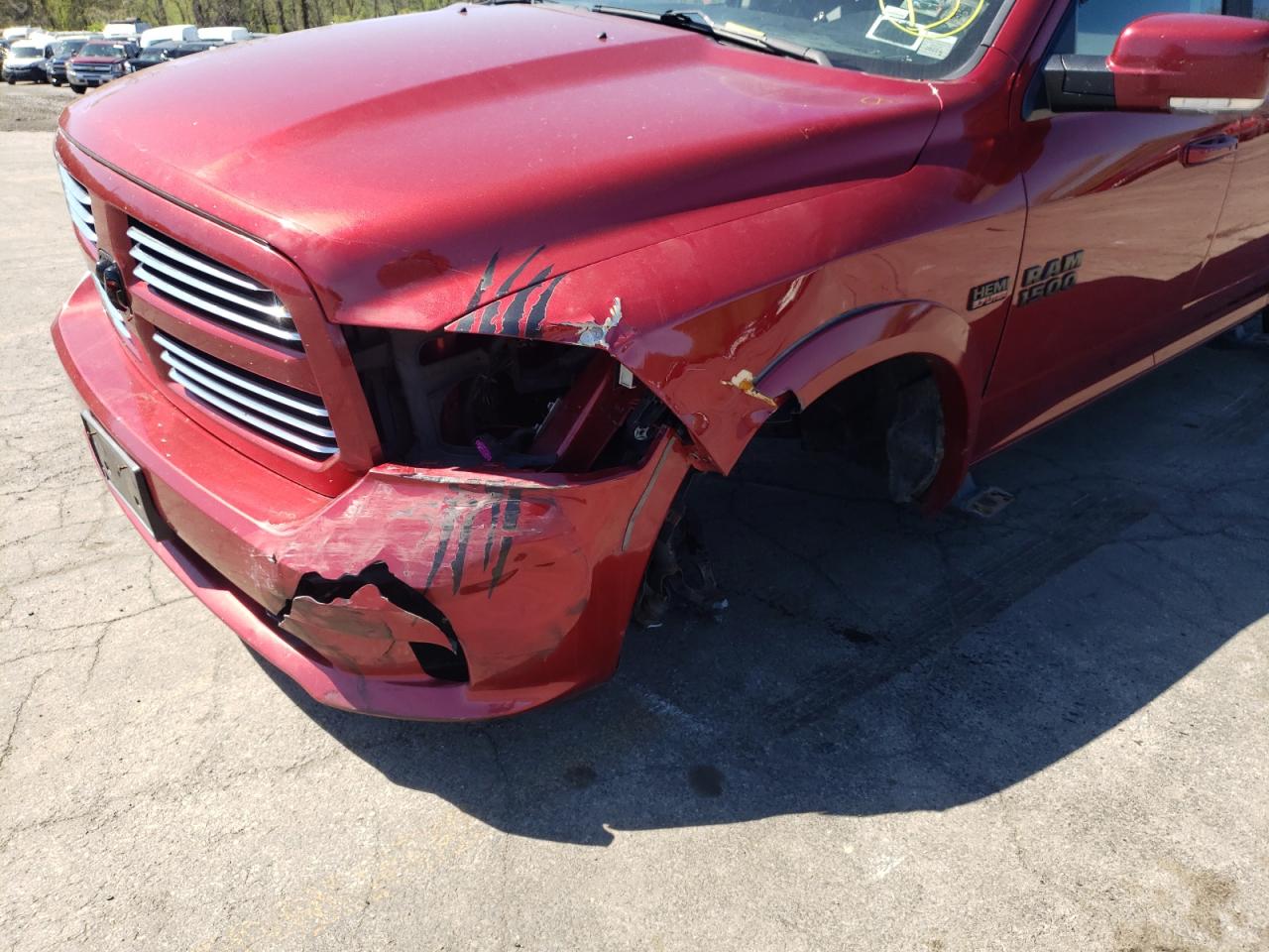 Photo 9 from auction – 2014 RAM 1500 SPORT with VIN 1C6RR7MT7ES184091