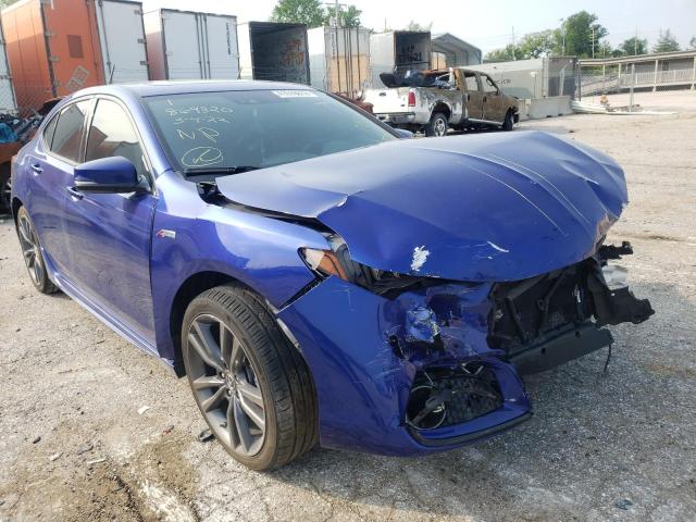 Photo 1 from auction – 2018 ACURA TLX TECH+A with VIN 19UUB3F6XJA003011