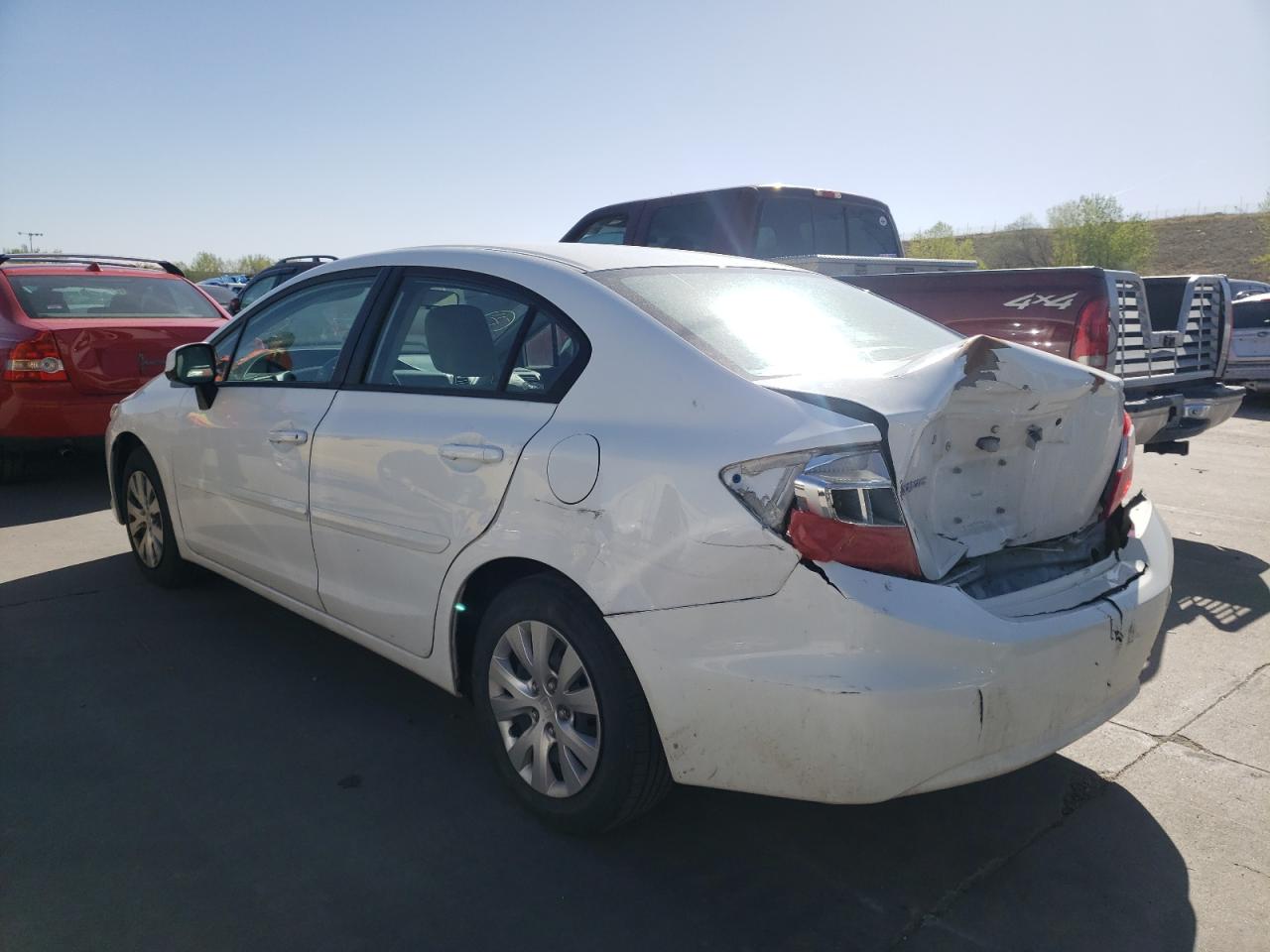 Photo 3 from auction – 2012 HONDA CIVIC LX with VIN 2HGFB2F59CH609642