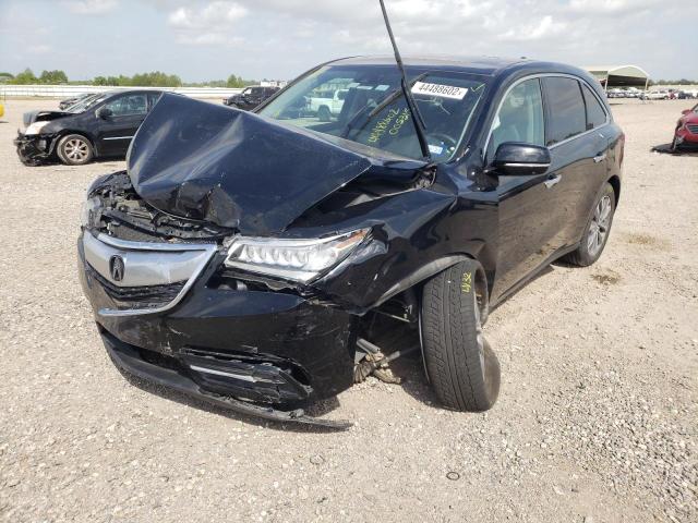 Photo 2 from auction – 2014 ACURA MDX TECHNO with VIN 5FRYD3H45EB005315