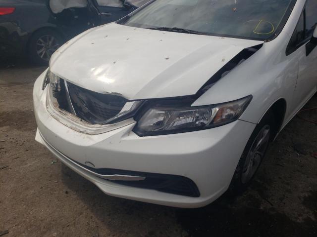 Photo 9 from auction – 2013 HONDA CIVIC LX with VIN 19XFB2F51DE100611