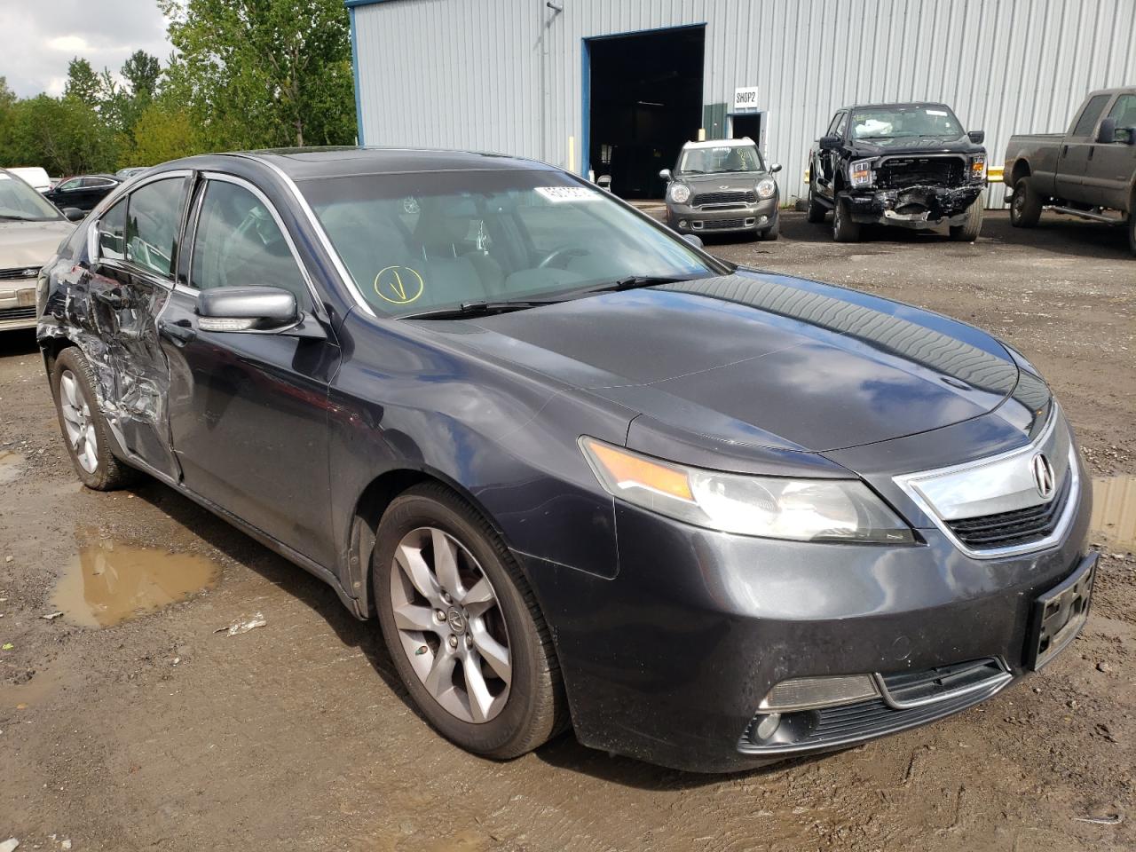ACURA TL 2012 with VIN 19UUA8F27CA003449 - Photo from auction