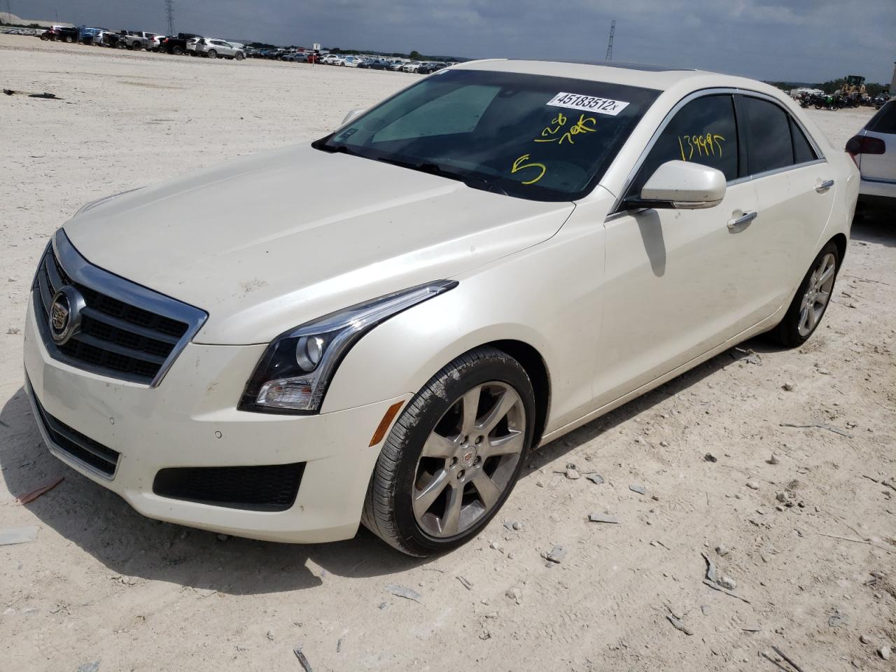 Photo 9 from auction – 2014 CADILLAC ATS LUXURY with VIN 1G6AB5RX4E0128795