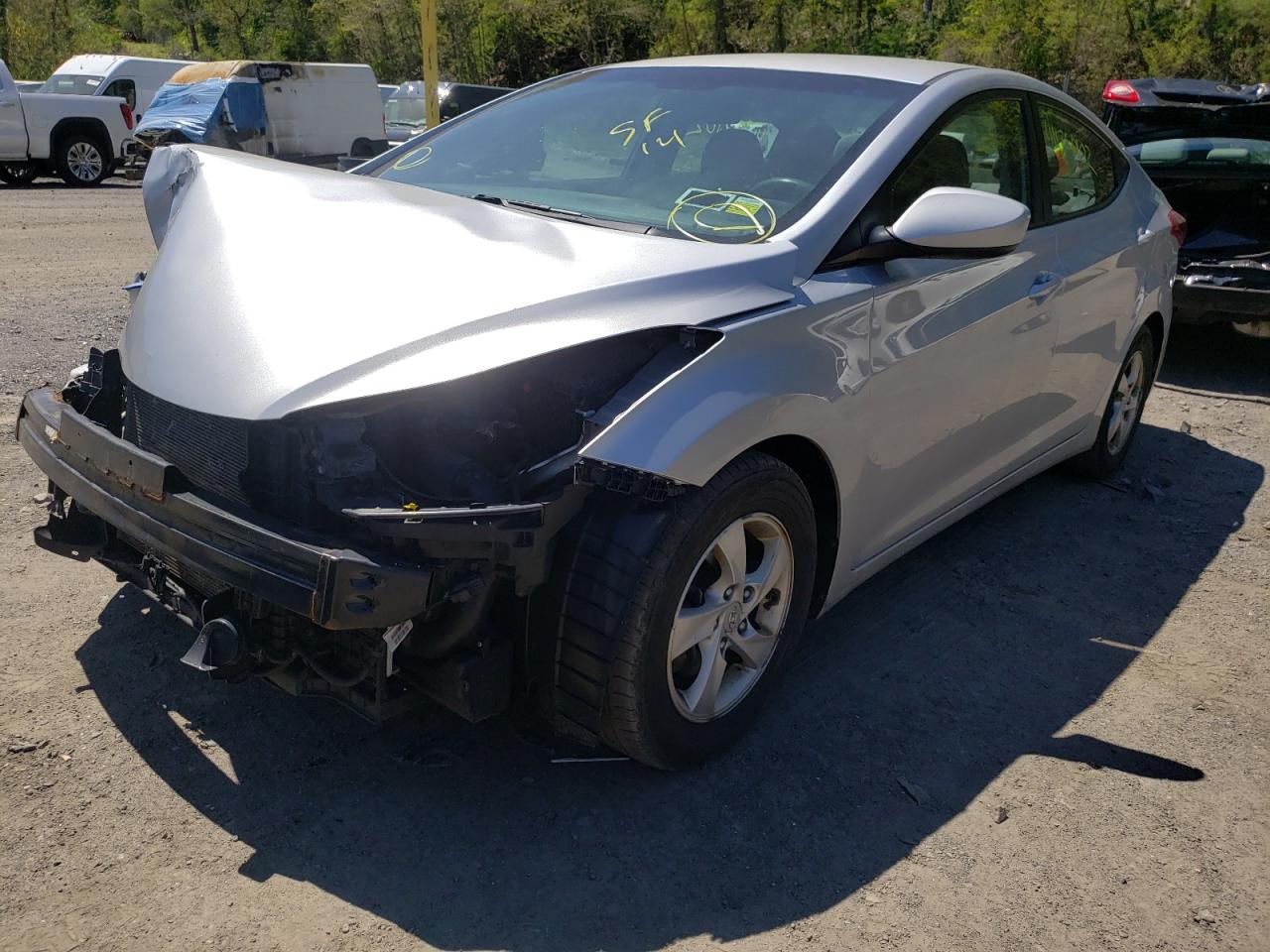 Photo 2 from auction – 2014 HYUNDAI ELANTRA SE with VIN 5NPDH4AE2EH456331