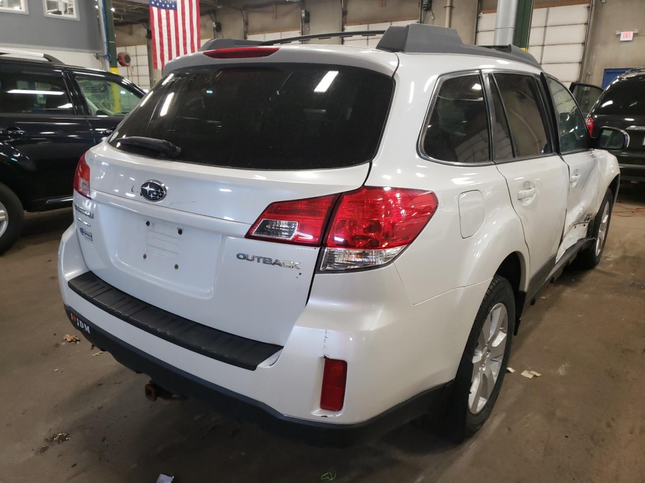 Photo 4 from auction – 2010 SUBARU OUTBACK 2. with VIN 4S4BRCGC2A3360981