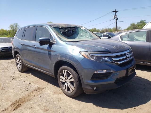 HONDA PILOT EXL 2018 with VIN 5FNYF6H51JB013279 - Photo from auction