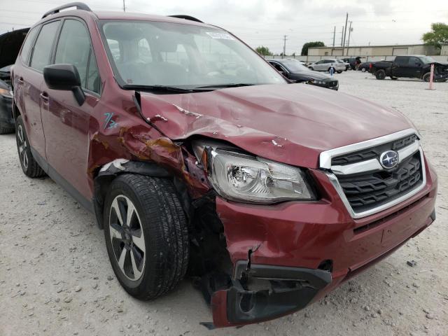 SUBARU FORESTER 2 2018 with VIN JF2SJABC9JH580842 - Photo from auction