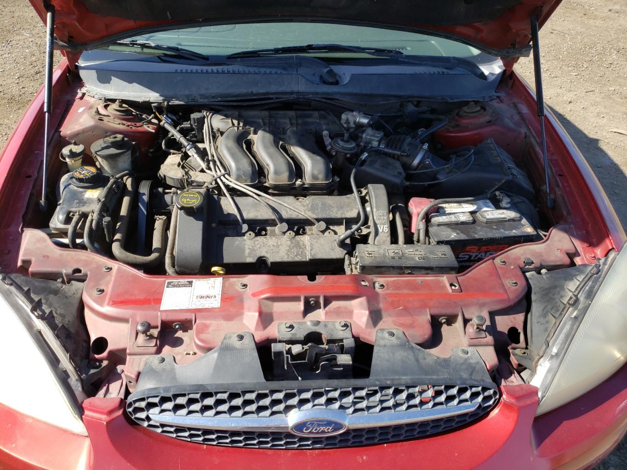 Photo 7 from auction – 2001 FORD TAURUS SES with VIN 1FAFP55S91G146280