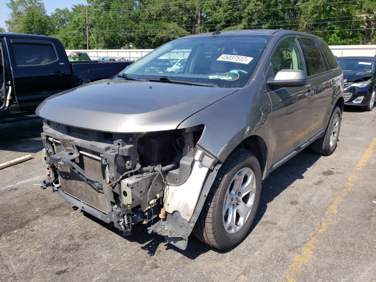 Photo 2 from auction – 2014 FORD EDGE SEL with VIN 2FMDK3JC4EBA47328