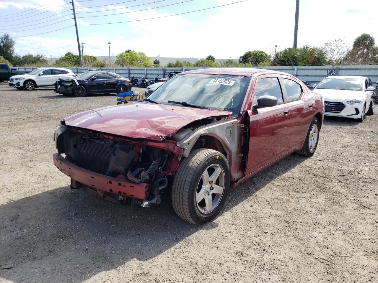 Photo 2 from auction – 2009 DODGE CHARGER with VIN 2B3KA43DX9H554684