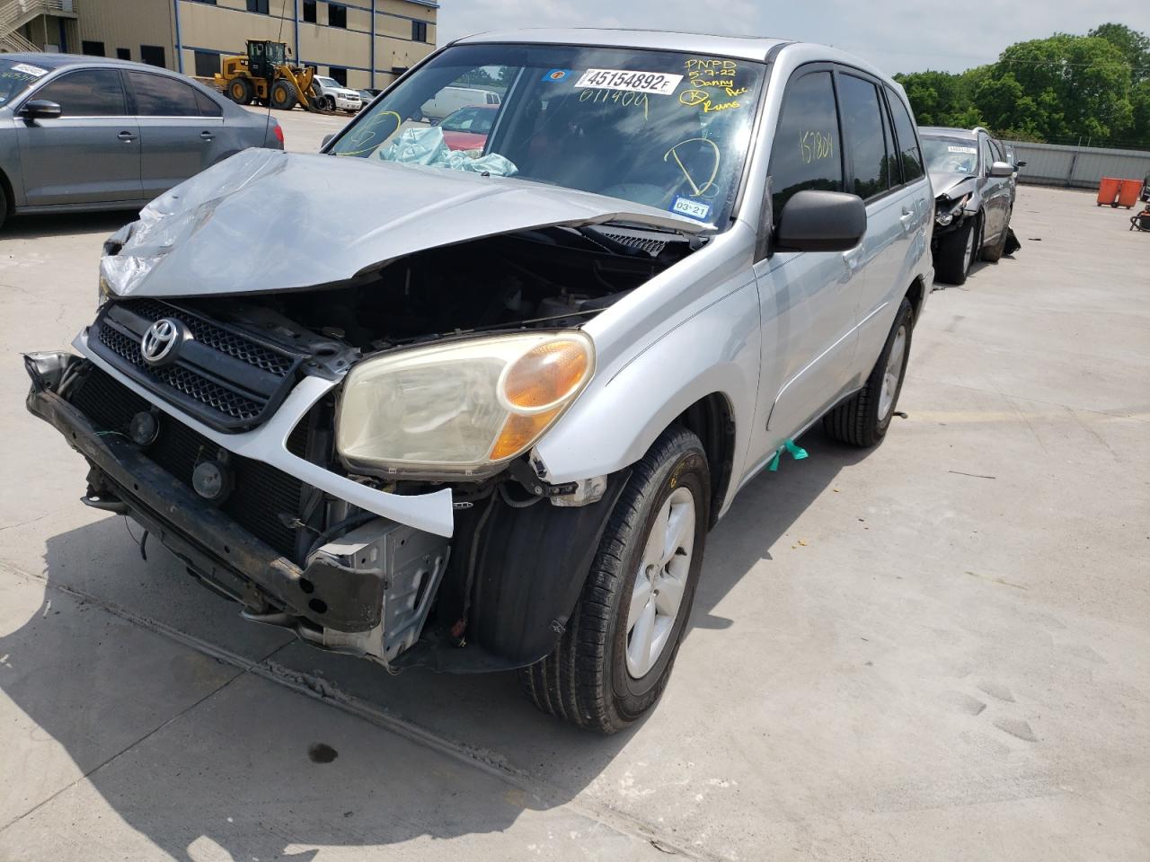 Photo 2 from auction – 2004 TOYOTA RAV4 with VIN JTEGD20V540011409