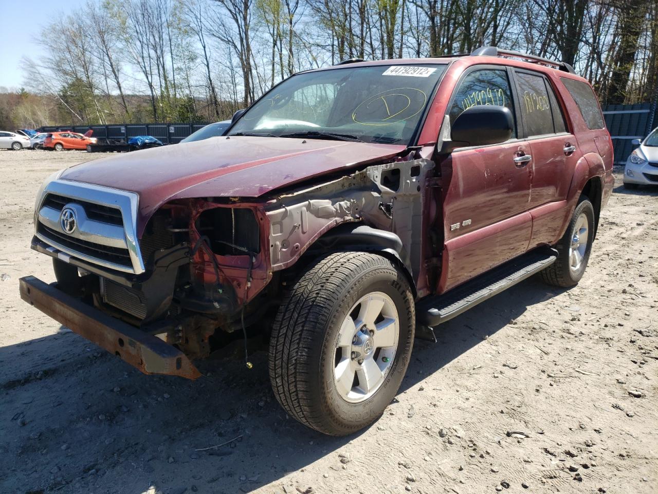 Photo 16 from auction – 2008 TOYOTA 4RUNNER SR with VIN JTEBU14R68K033656