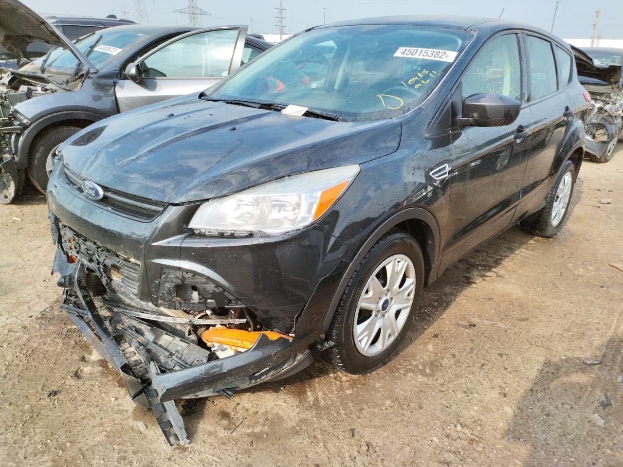 Photo 2 from auction – 2014 FORD ESCAPE S with VIN 1FMCU0F75EUC35401