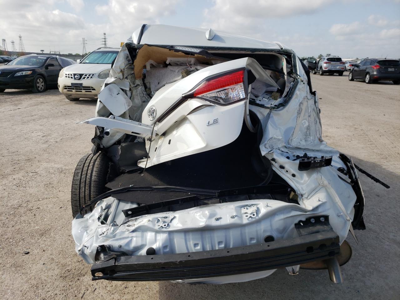 Photo 9 from auction – 2021 TOYOTA COROLLA LE with VIN JTDEPMAE9MJ155102