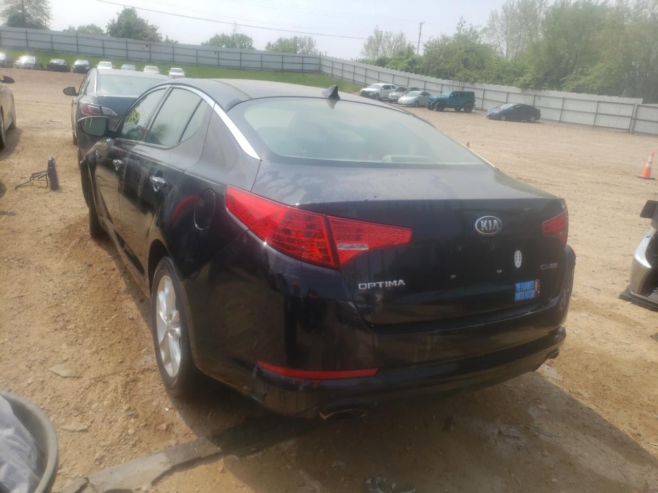 Photo 3 from auction – 2013 KIA OPTIMA EX with VIN 5XXGN4A71DG146690