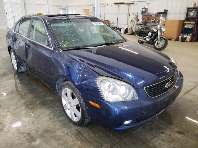 KIA OPTIMA LX 2007 with VIN KNAGE124175157634 - Photo from auction