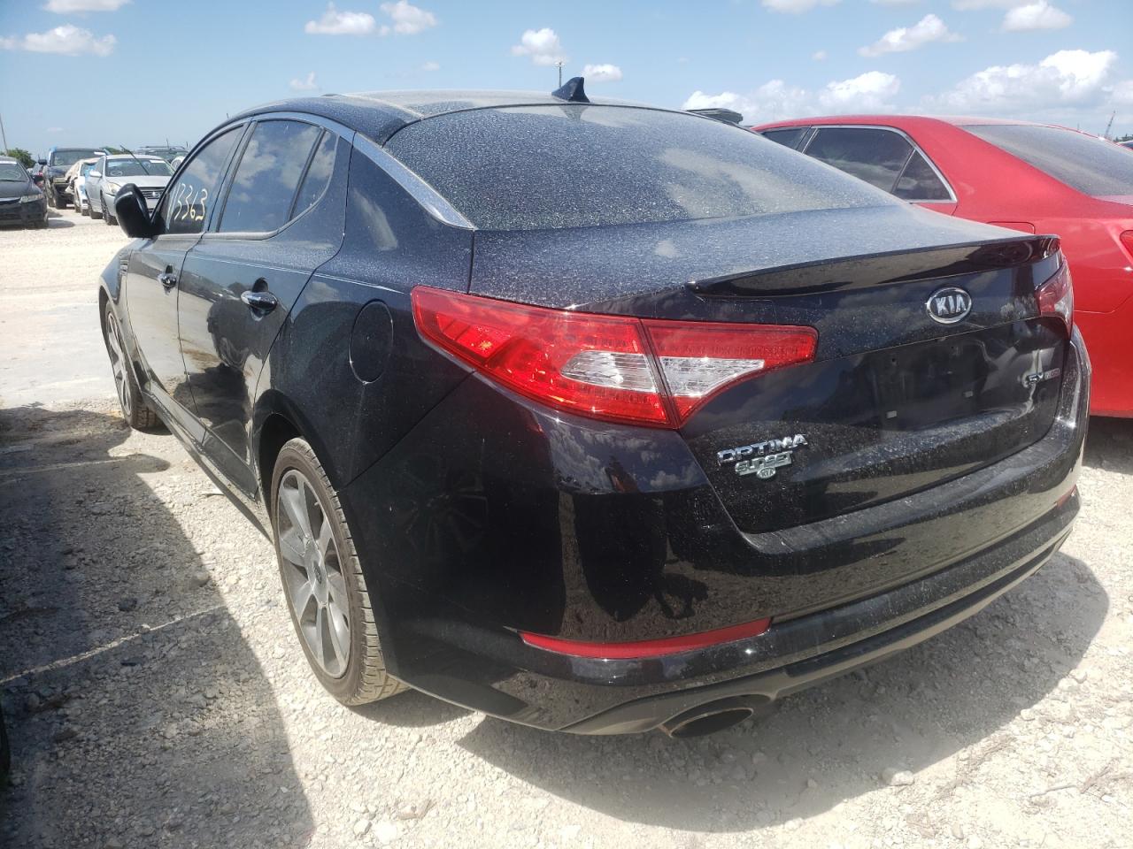 Photo 3 from auction – 2012 KIA OPTIMA SX with VIN 5XXGR4A63CG058234