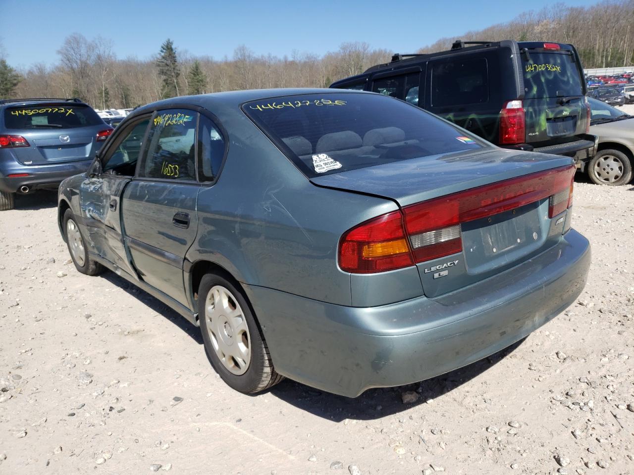 Photo 3 from auction – 2000 SUBARU LEGACY L with VIN 4S3BE6358Y7210708