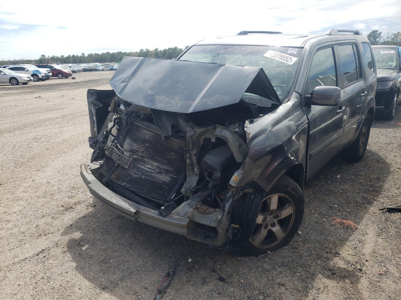 Photo 2 from auction – 2010 HONDA PILOT EXL with VIN 5FNYF4H65AB028929
