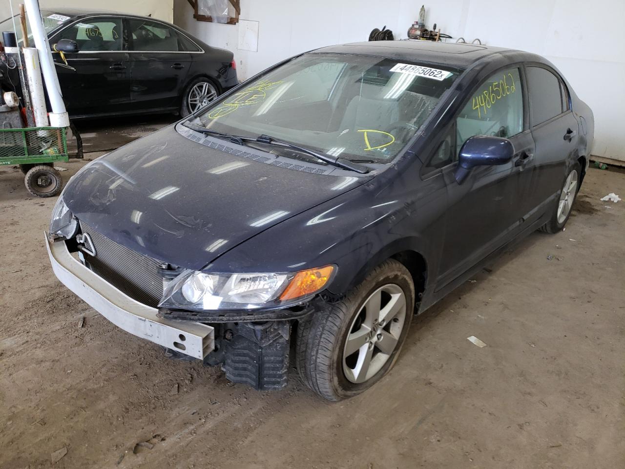 Photo 2 from auction – 2008 HONDA CIVIC EX with VIN 1HGFA16848L008530