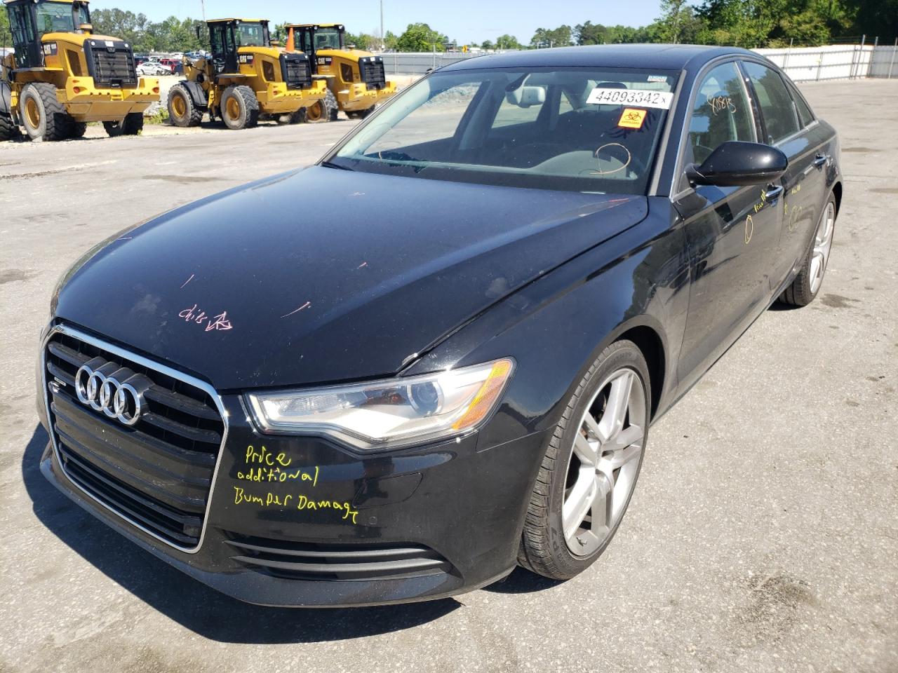 Photo 2 from auction – 2014 AUDI A6 PREMIUM with VIN WAUGFAFC8EN043125