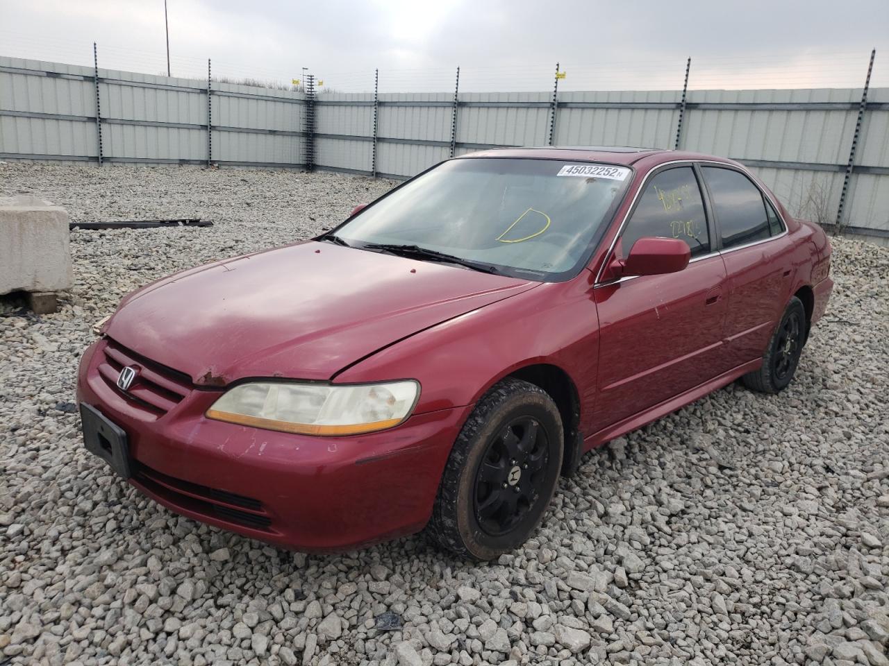 Photo 2 from auction – 2002 HONDA ACCORD EX with VIN 1HGCG55682A069939