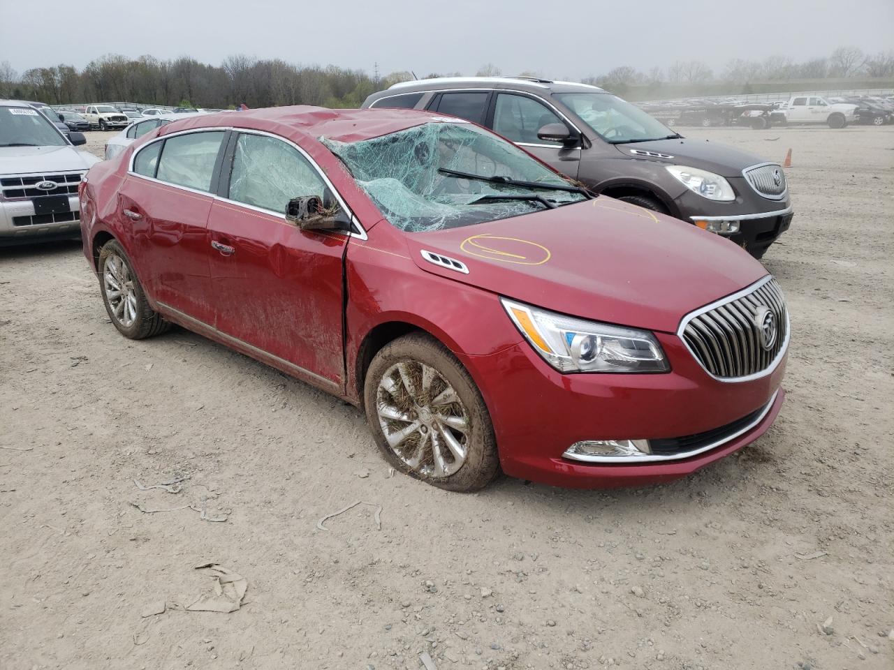 BUICK LACROSSE 2014 with VIN 1G4GB5GR9EF198250 - Photo from auction