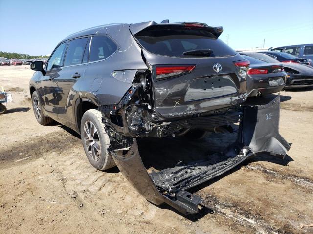 Photo 3 from auction – 2021 TOYOTA HIGHLANDER with VIN 5TDGZRAH5MS079410