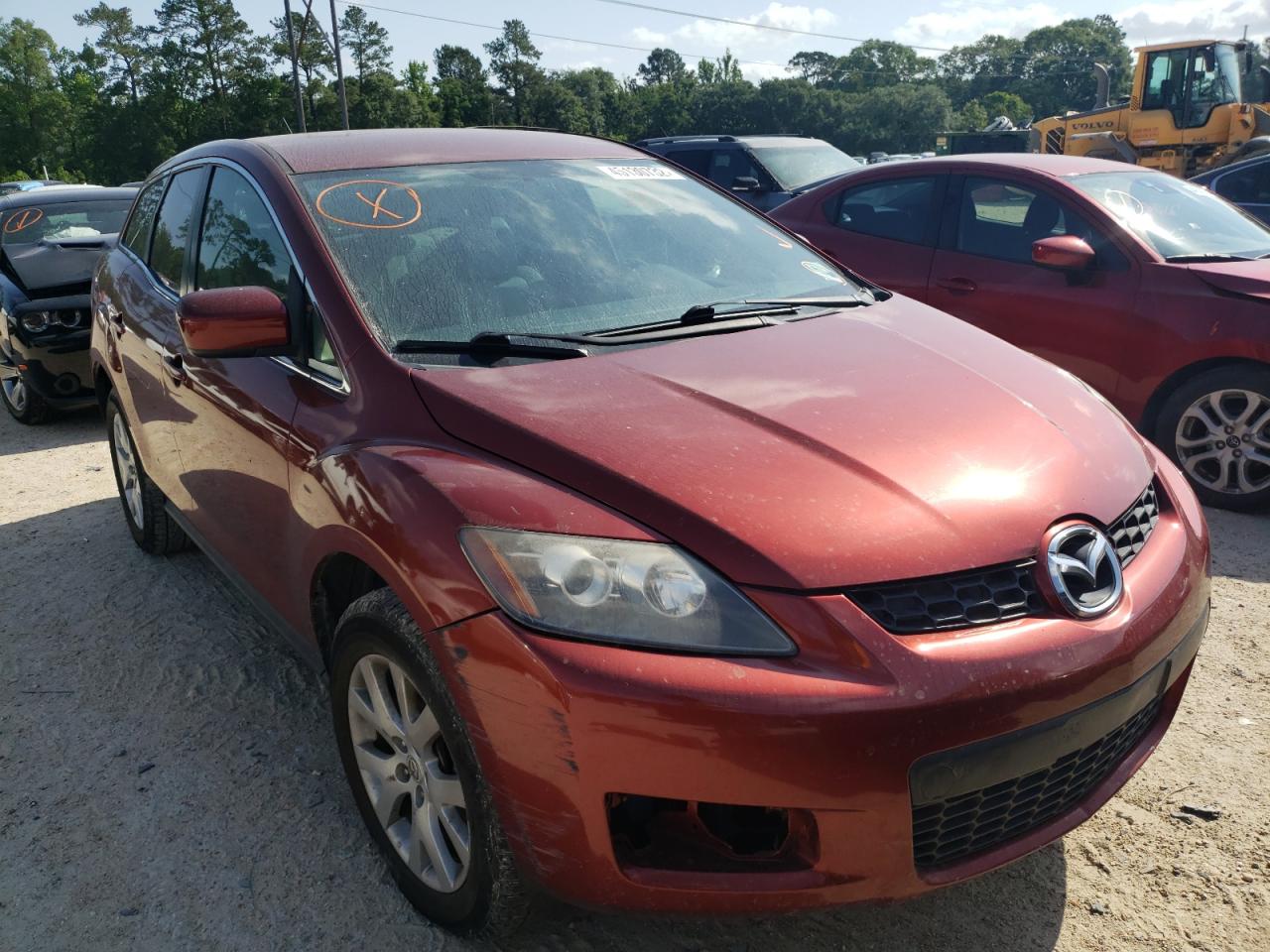 MAZDA CX-7 2009 with VIN JM3ER293690235799 - Photo from auction