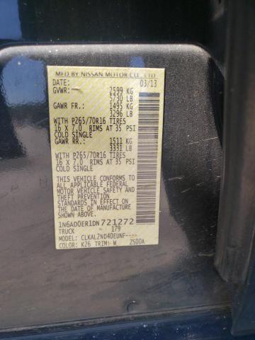 Photo 10 from auction – 2013 NISSAN FRONTIER with VIN 1N6AD0ER1DN721272