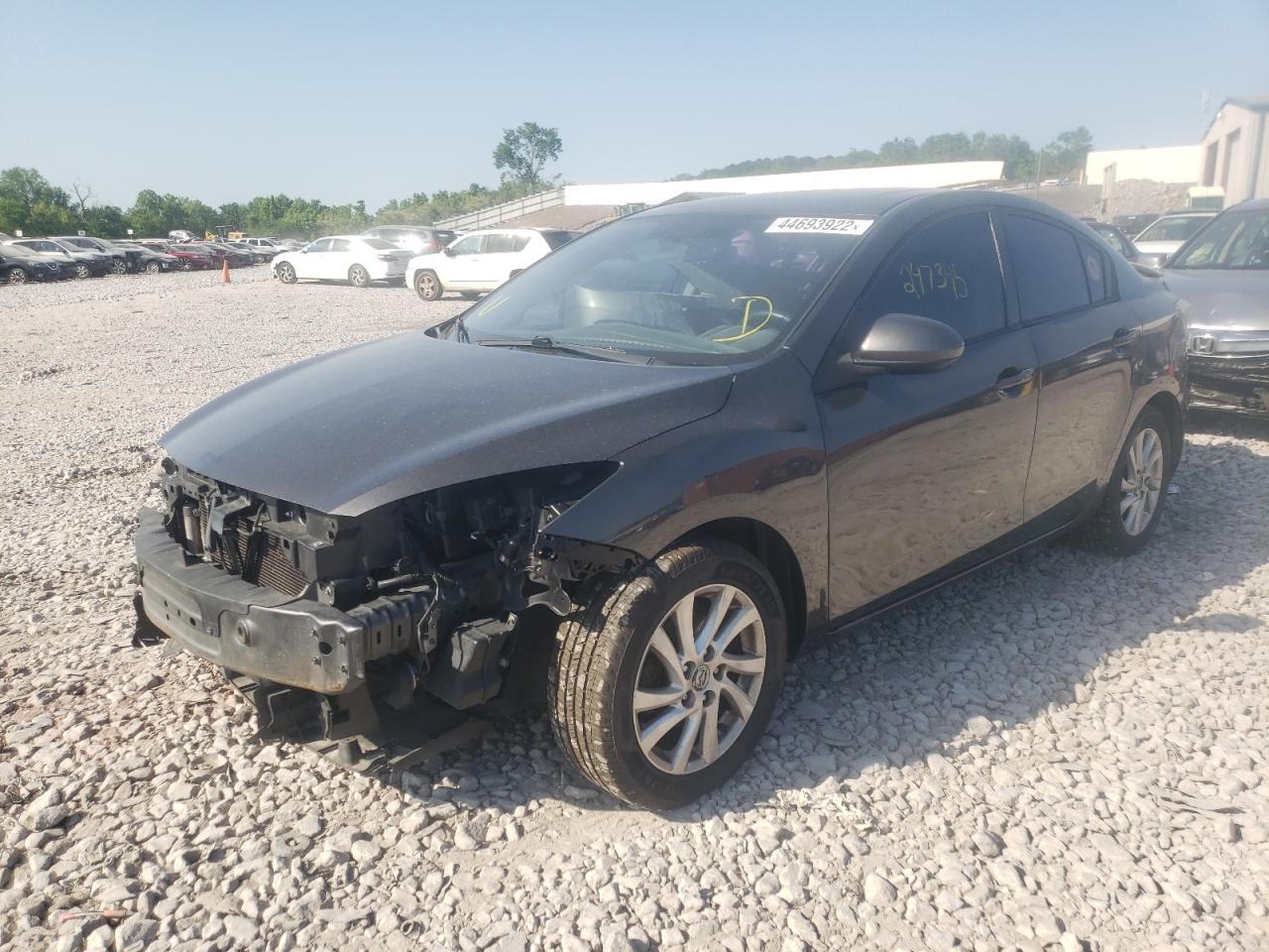 Photo 2 from auction – 2012 MAZDA 3 I with VIN JM1BL1W79C1617518