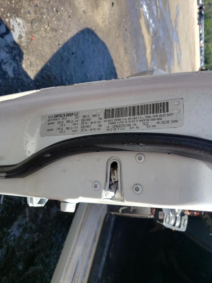 Photo 10 from auction – 2015 RAM 1500 SLT with VIN 1C6RR6GG3FS517090