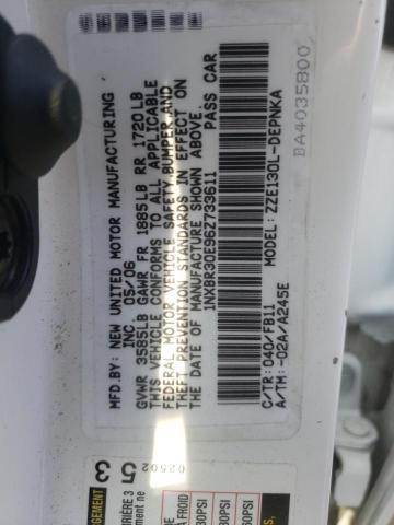 Photo 10 from auction – 2006 TOYOTA COROLLA CE with VIN 1NXBR30E96Z733611