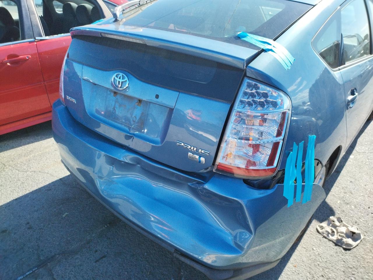 Photo 9 from auction – 2006 TOYOTA PRIUS with VIN JTDKB20U267535607