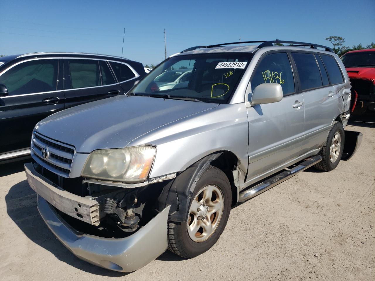 Photo 12 from auction – 2001 TOYOTA HIGHLANDER with VIN JTEHD21AX10009201