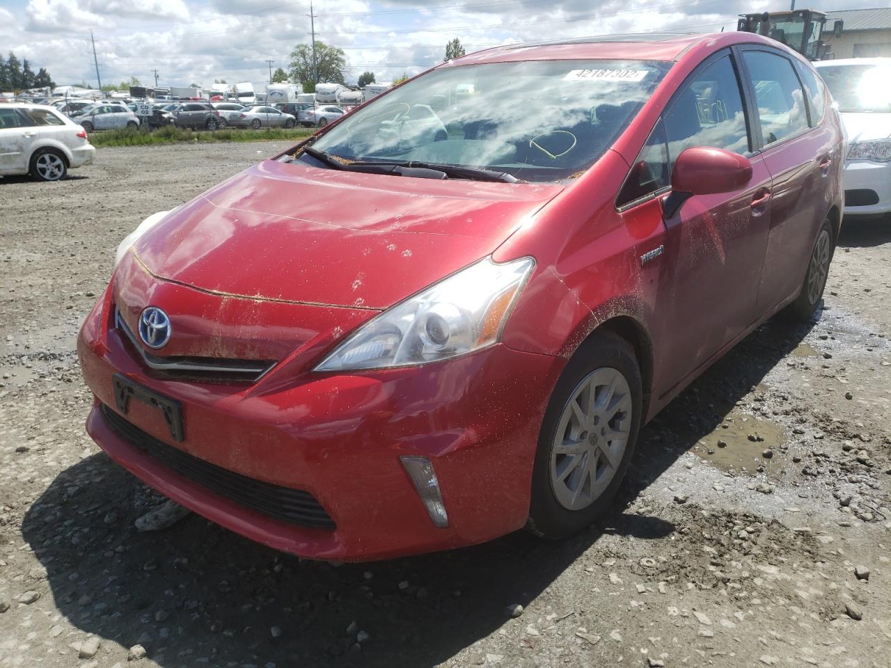 Photo 2 from auction – 2012 TOYOTA PRIUS with VIN JTDZN3EU1C3031542