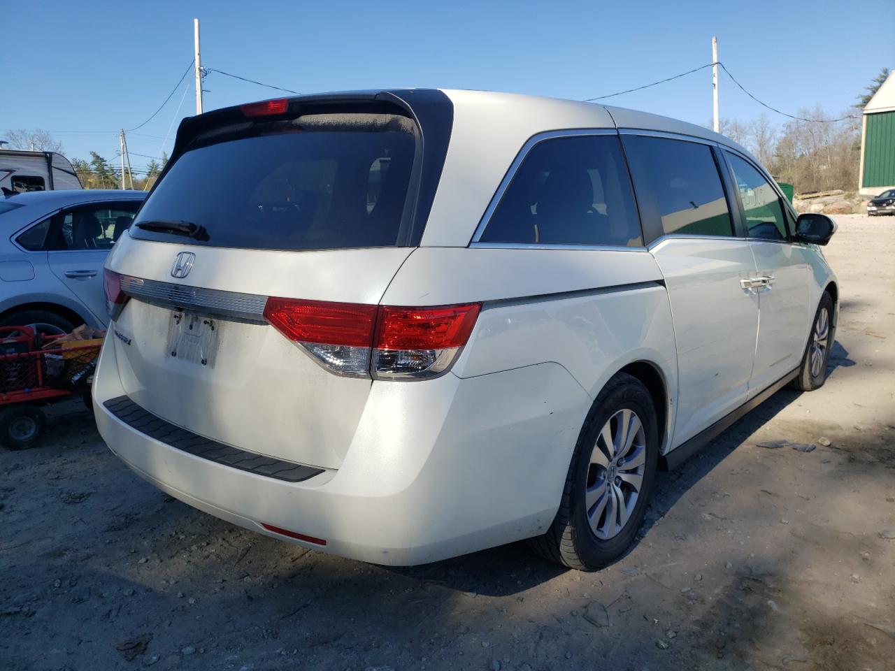 Photo 4 from auction – 2014 HONDA ODYSSEY EX with VIN 5FNRL5H67EB081172