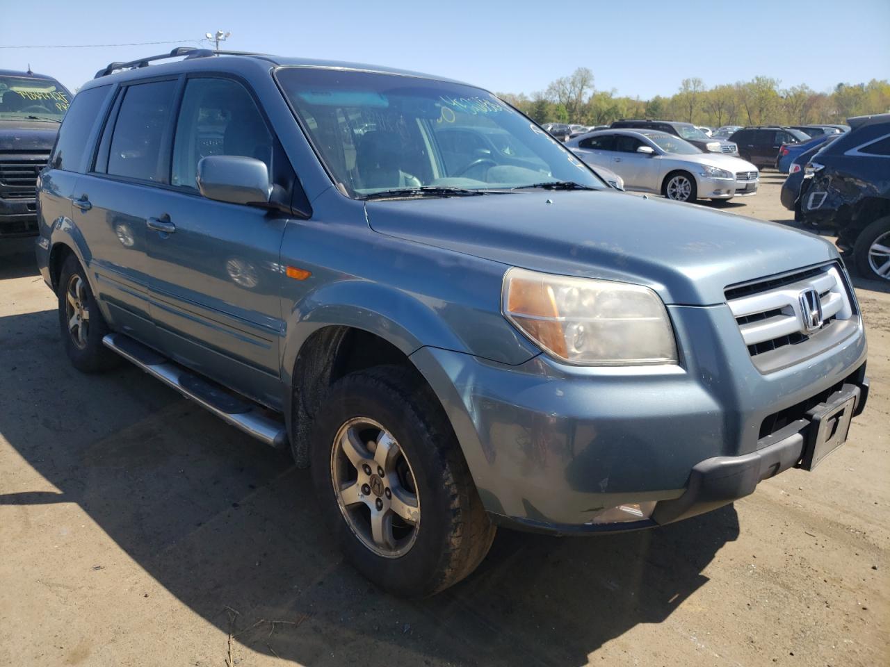 HONDA PILOT EXL 2008 with VIN 5FNYF185X8B009163 - Photo from auction