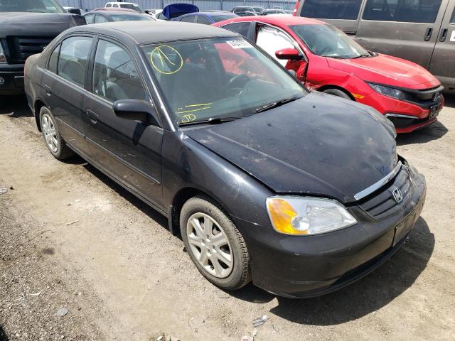 HONDA CIVIC LX 2003 with VIN 2HGES166X3H943502 - Photo from auction