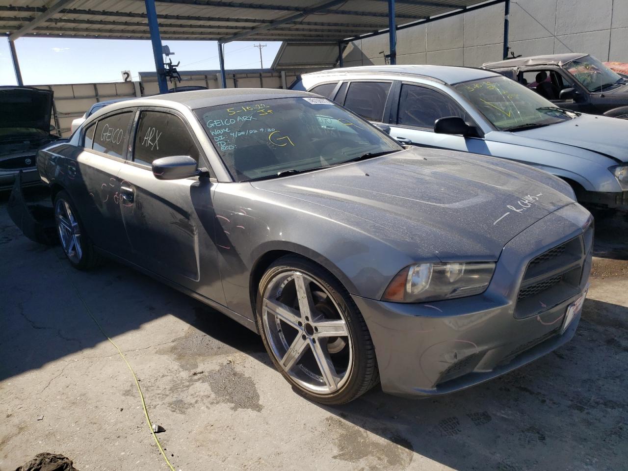 DODGE CHARGER SE 2012 with VIN 2C3CDXBG8CH265256 - Photo from auction