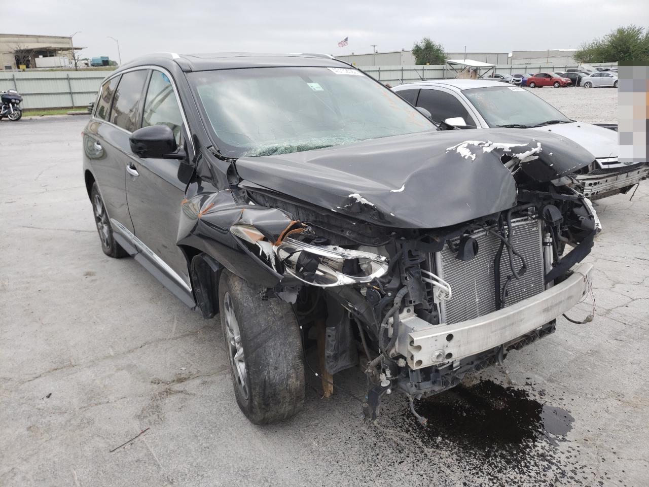 Photo 1 from auction – 2013 INFINITI JX35 with VIN 5N1AL0MM7DC334258