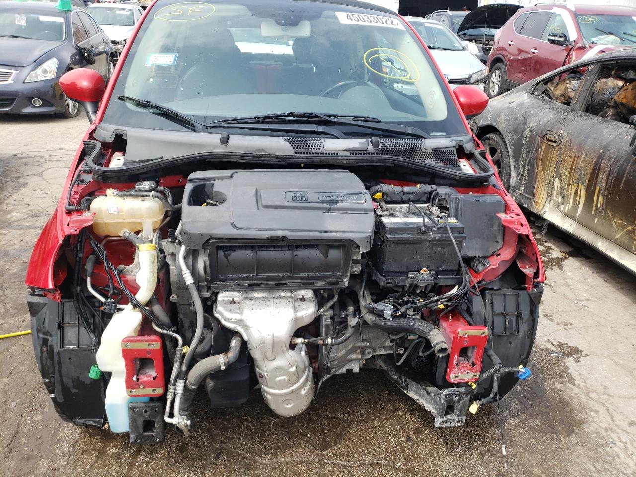 Photo 9 from auction – 2012 FIAT 500 POP with VIN 3C3CFFDR0CT380007