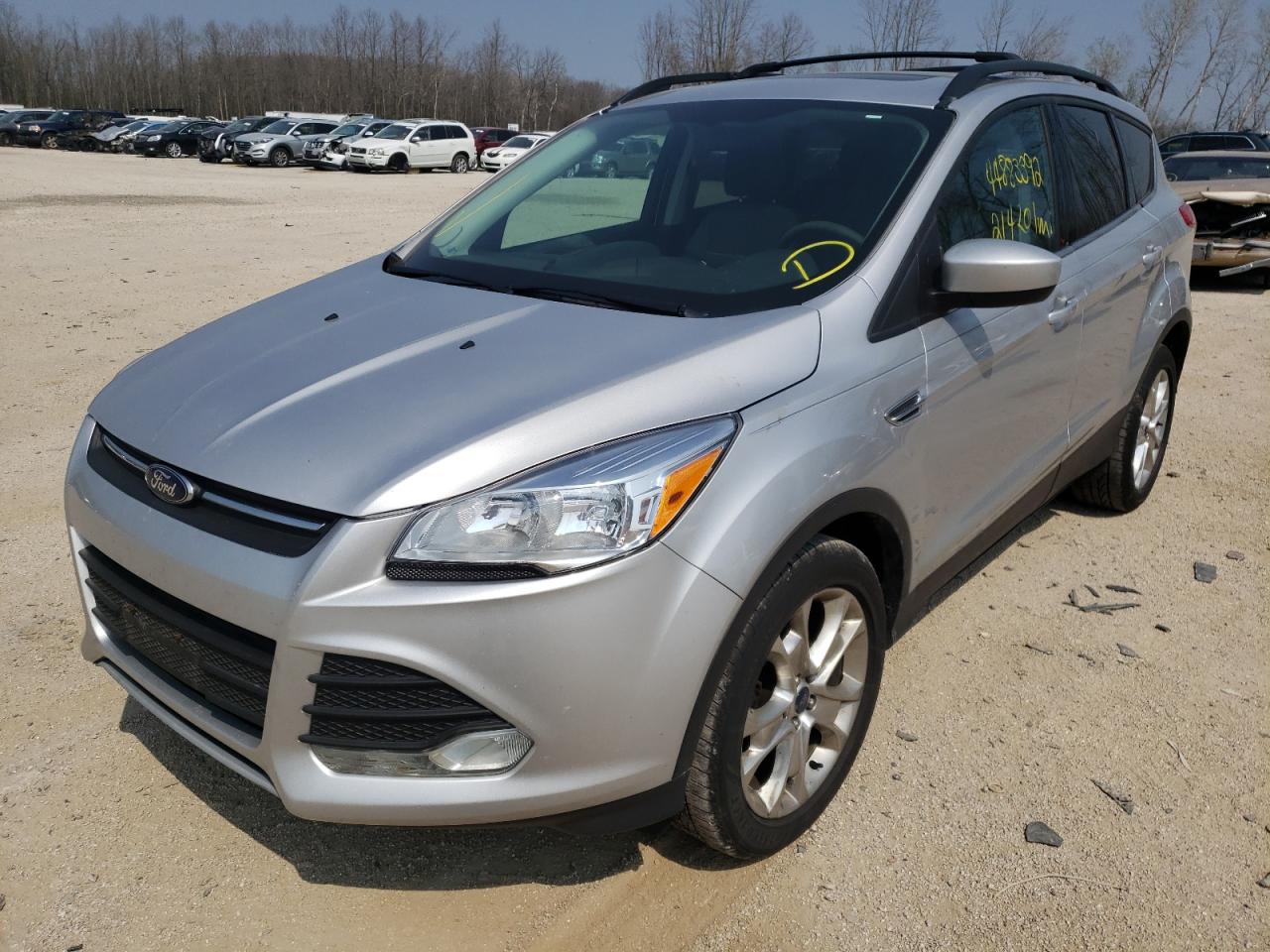 Photo 2 from auction – 2013 FORD ESCAPE SE with VIN 1FMCU0GX6DUD84249