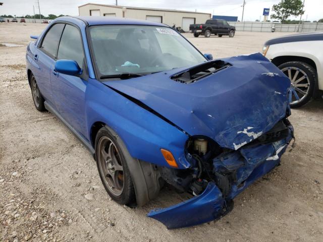 SUBARU IMPREZA WR 2003 with VIN JF1GD29633G508731 - Photo from auction