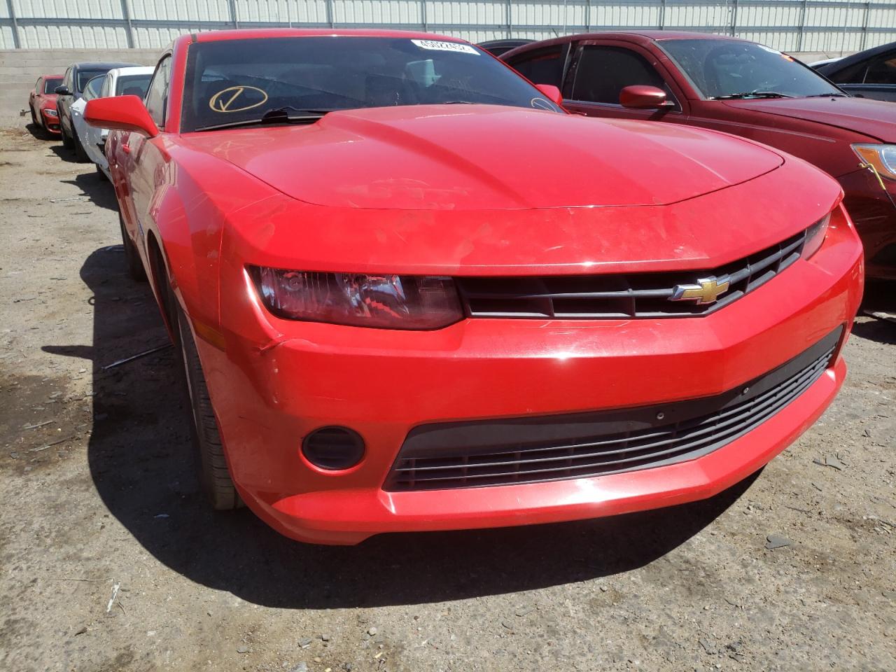 Photo 9 from auction – 2014 CHEVROLET CAMARO LS with VIN 2G1FE1E39E9149985