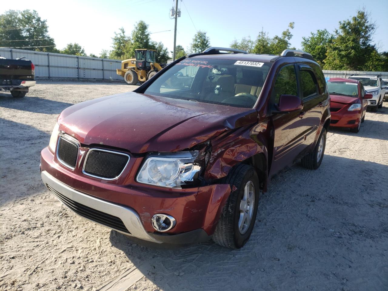 Photo 2 from auction – 2008 PONTIAC TORRENT with VIN 2CKDL33F686289276