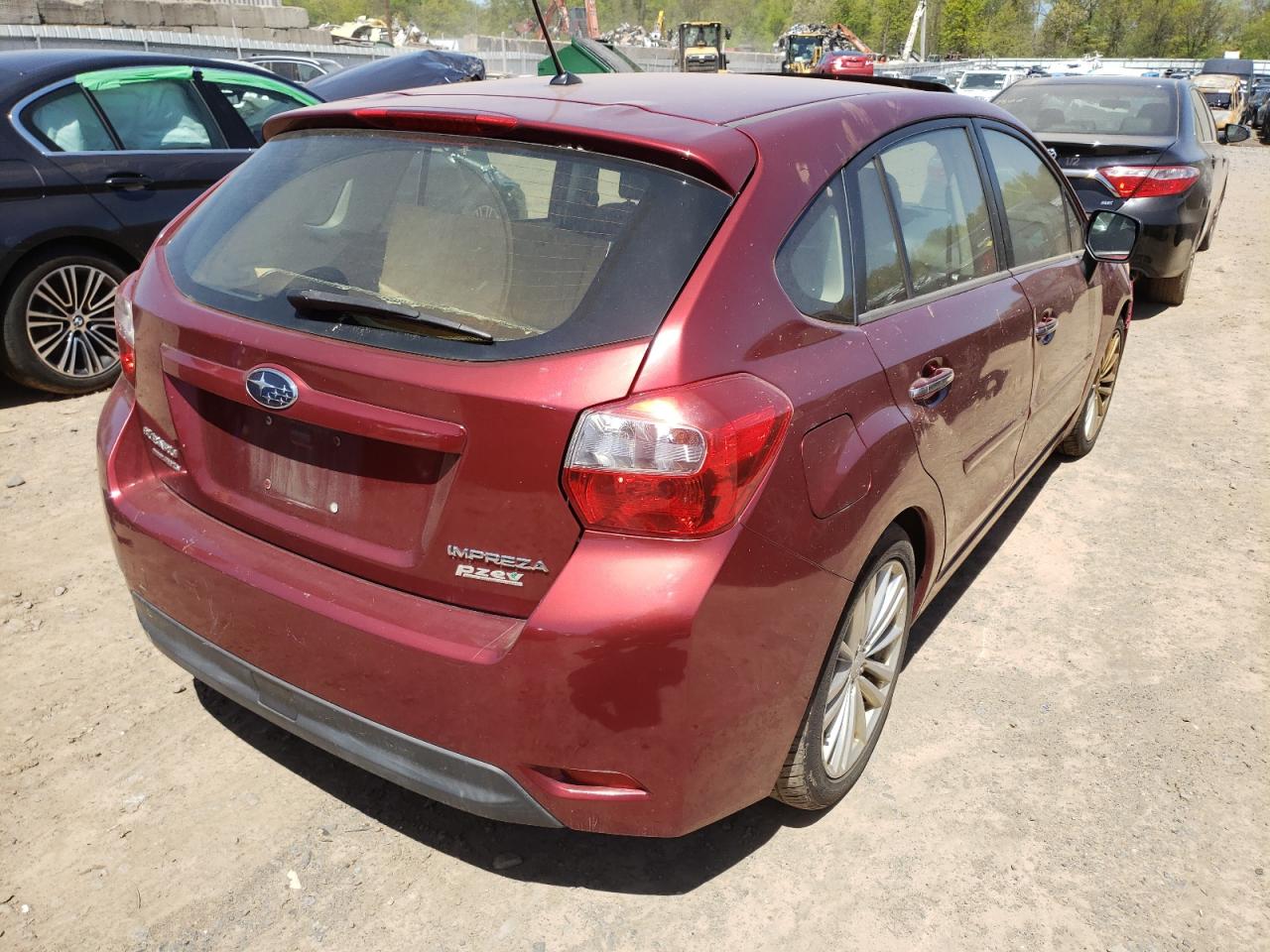Photo 4 from auction – 2012 SUBARU IMPREZA LI with VIN JF1GPAH67CH237315