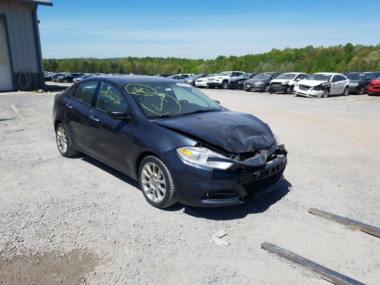 DODGE DART LIMIT 2014 with VIN 1C3CDFCB4ED894557 - Photo from auction
