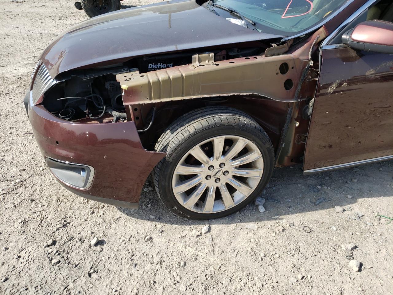 Photo 9 from auction – 2009 LINCOLN MKS with VIN 1LNHM94R49G635033