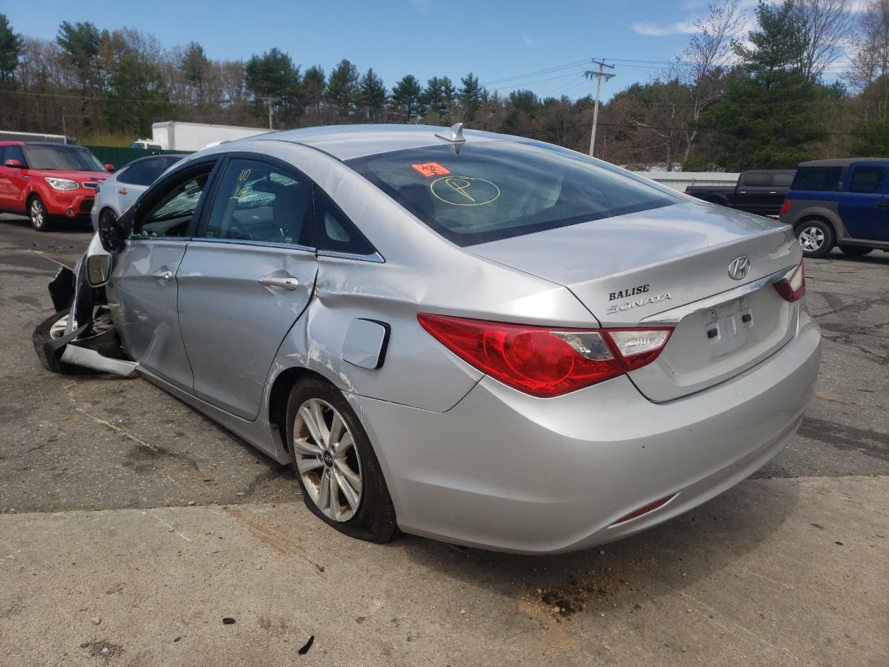 Photo 3 from auction – 2011 HYUNDAI SONATA GLS with VIN 5NPEB4AC3BH099015
